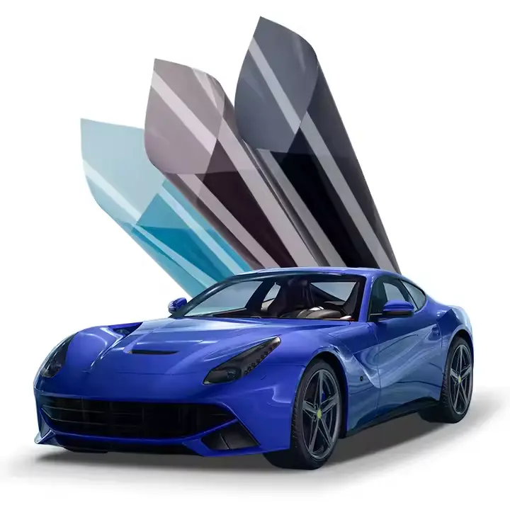1Ply Primary Color Film 5% 15% 35% 50%  Window Tint for Car