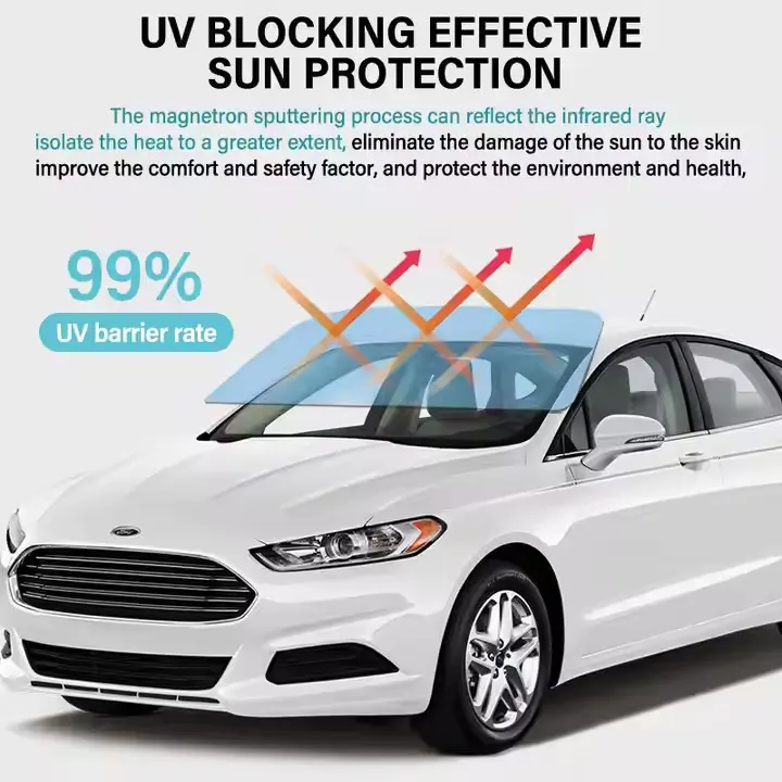 YW FILM Manufacturer Titanium Nitride HD Skincare Film Window Tint for Car (6).jpg