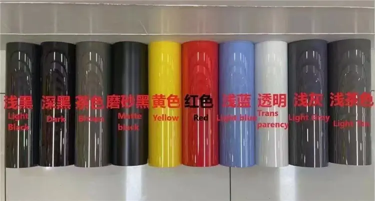 YW FILM Factory TPH Car Headlight Film 10 Colors (3)